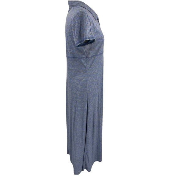 Vintage 90s EXPRESS Maxi Dress Empress Stretch Cap Sleeve GEEK Y2K Size Large - Picture 7 of 10